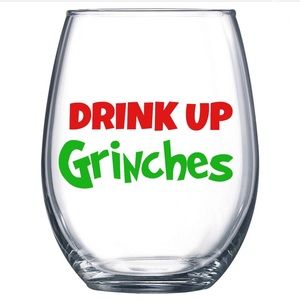 Drink up wine glass